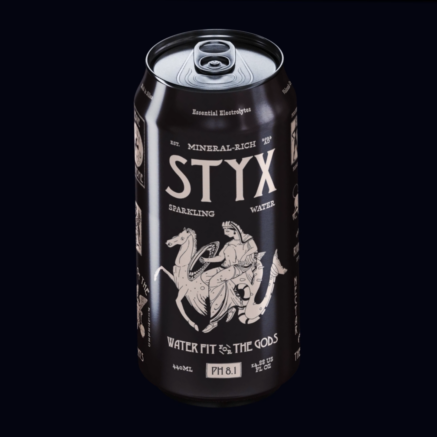 STYX™ SPARKLING Spring Water (24x440mL) | AVAILABLE