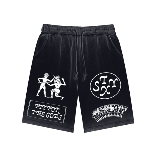 Reverse Dyed Sweatshorts