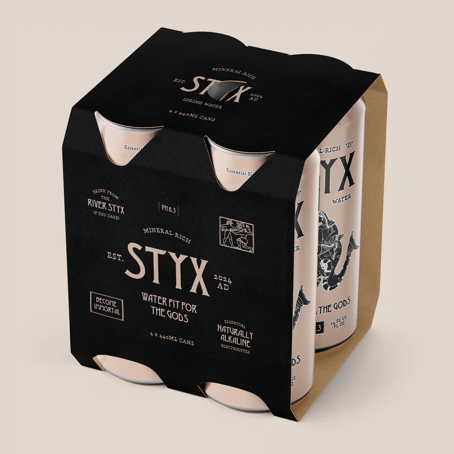 STYX™ STILL Spring Water (24x440mL) | AVAILABLE