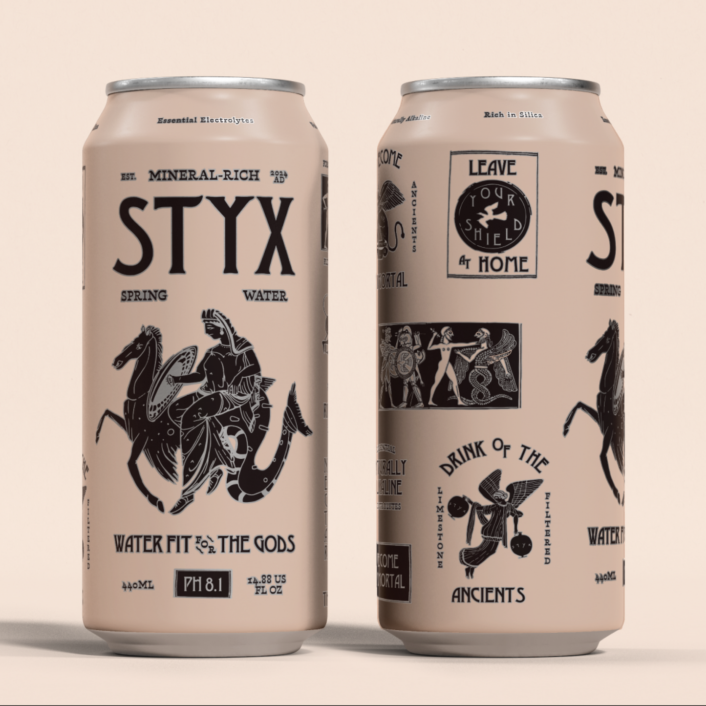 STYX™ STILL Spring Water (24x440mL) | AVAILABLE