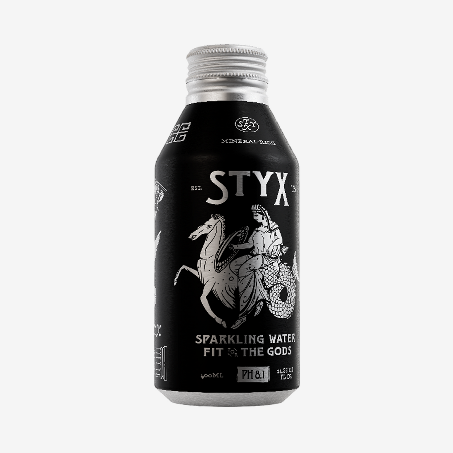 STYX™ SPARKLING Spring Water (24x400mL)