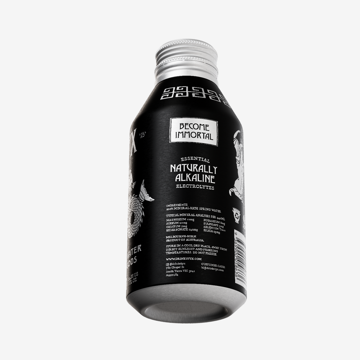 STYX™ SPARKLING Spring Water (24x400mL)