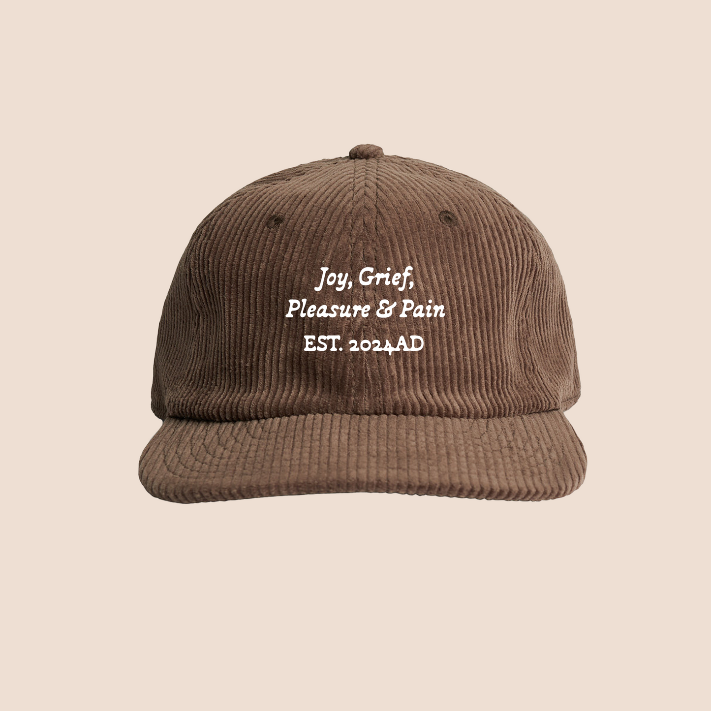 Joy, Grief, Pleasure & Pain Corduroy Hat