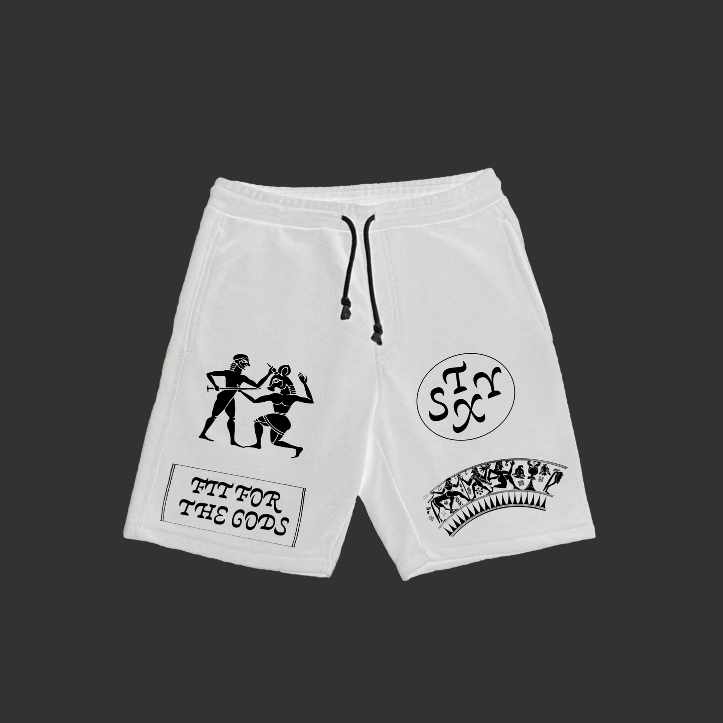 Fit for the Gods Graphic Shorts