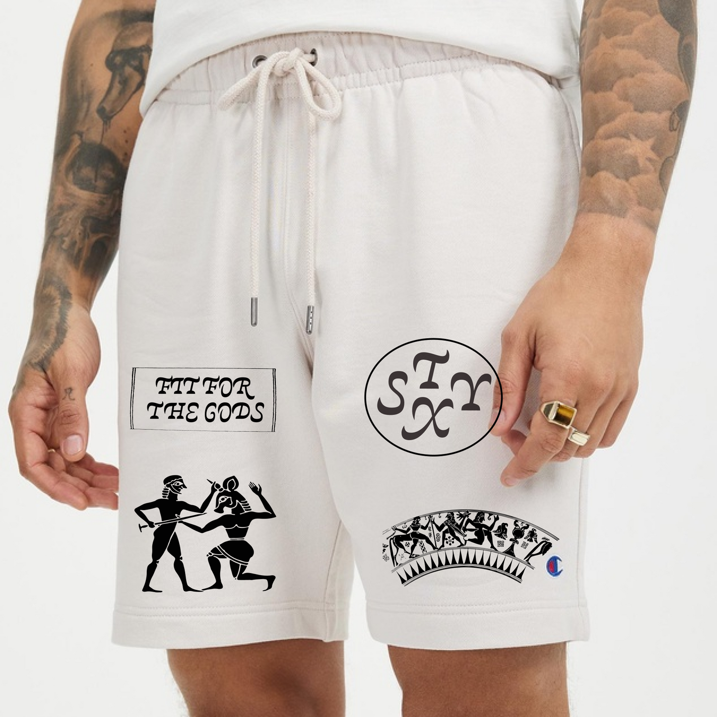 Fit for the Gods Graphic Shorts